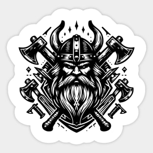 valhalla viking Sticker